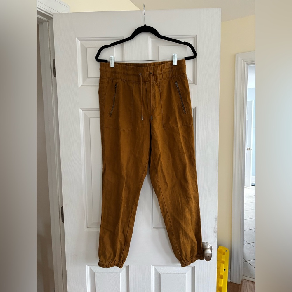 Athleta Mustard Joggers